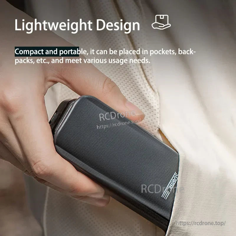 STARTRC Osmo Pocket 3 Case, Compact, lightweight drone with portable case fits in pockets or backpacks, ideal for various uses. STARTRC branding visible. (24 words)