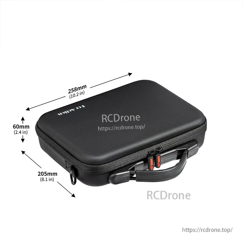 STARTRC PU Storage Bag, STARTRC PU hard storage bag for DJI Action 5 Pro, sized 258x205x60mm, offers durable protection and portability.