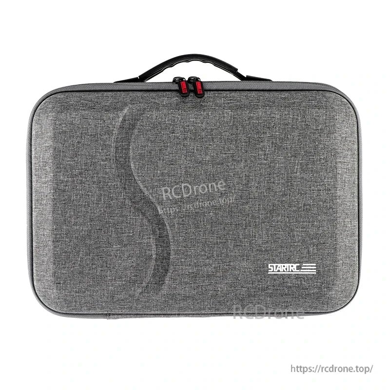 STARTRC Portable Shoulder Bag, Dual zipper pulls and carry handle provide quick access and portability.