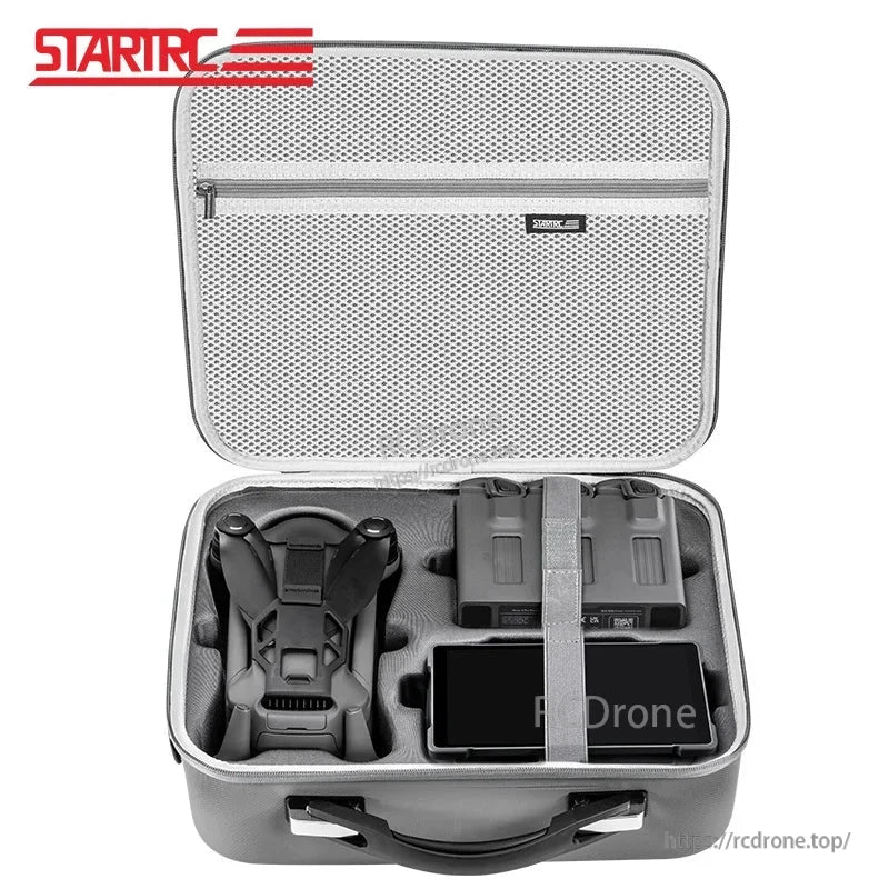 STARTRC Portable Shoulder Bag, Protect your DJI Mavic 4 Pro and RC Pro 2 with a portable shoulder bag made of durable PU material.