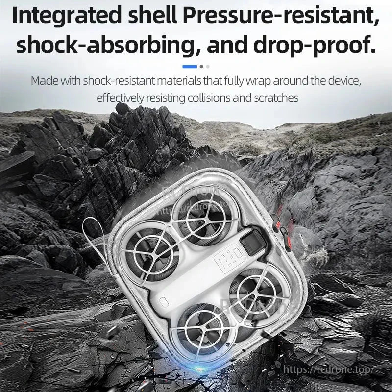 STARTRC Portable Storage Bag, The integrated shell offers shock-absorbing, drop-proof, and scratch-resistant protection for the drone.