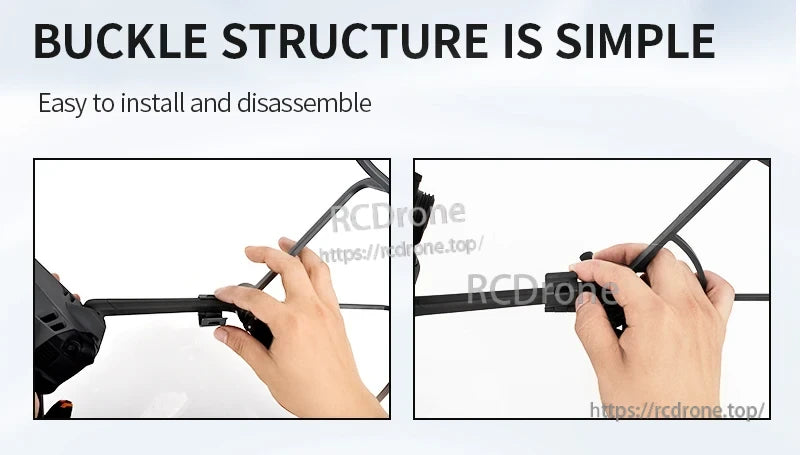 STARTRC Propeller Guard, Buckle structure is simple, easy to install and disassemble.