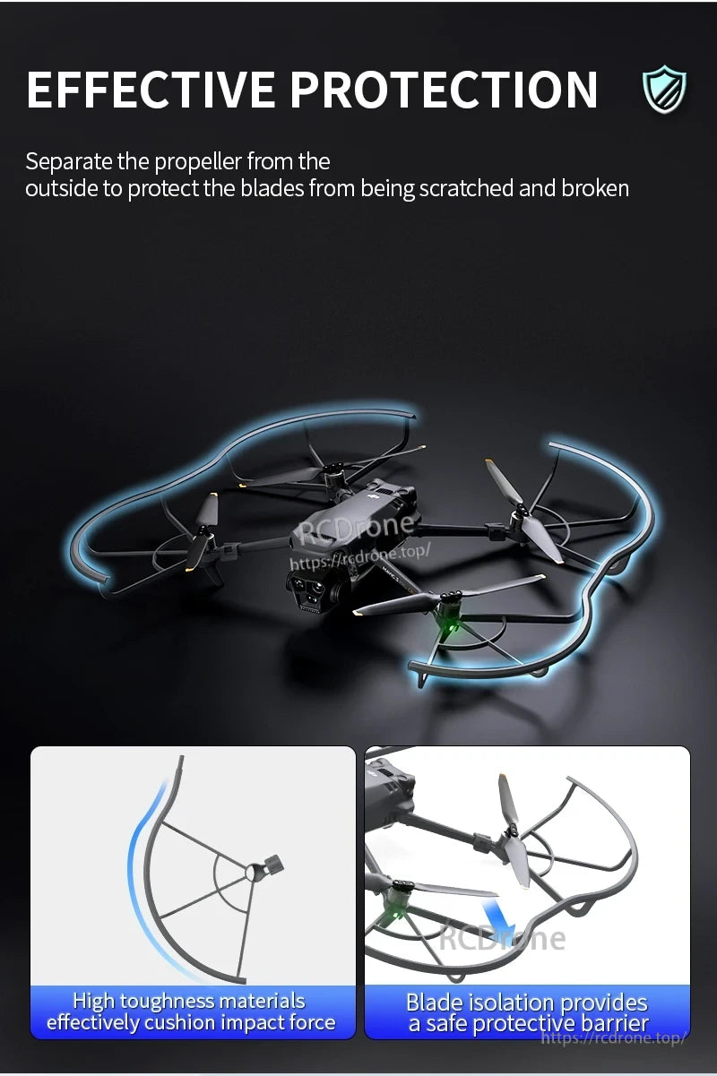 STARTRC Propeller Guard, Effective protection for propellers with high-toughness materials and blade isolation.