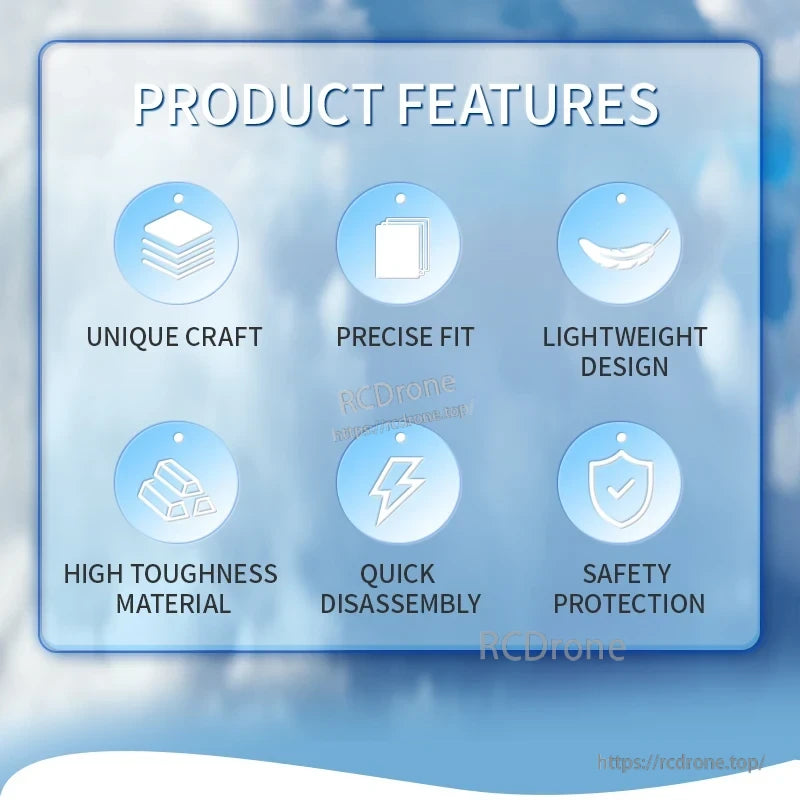 STARTRC Propeller Guard, Lightweight, durable drone with precise fit, quick disassembly, safety features, and high-performance design for reliable, easy-to-use flight experiences.