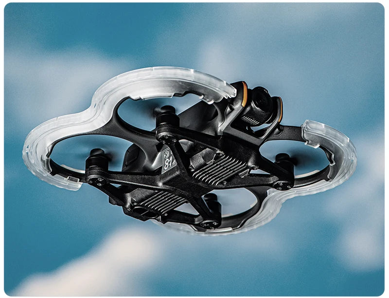 The STARTRC Propeller Guard is a transparent TPU bumper ring for DJI Avata 2 airframes.