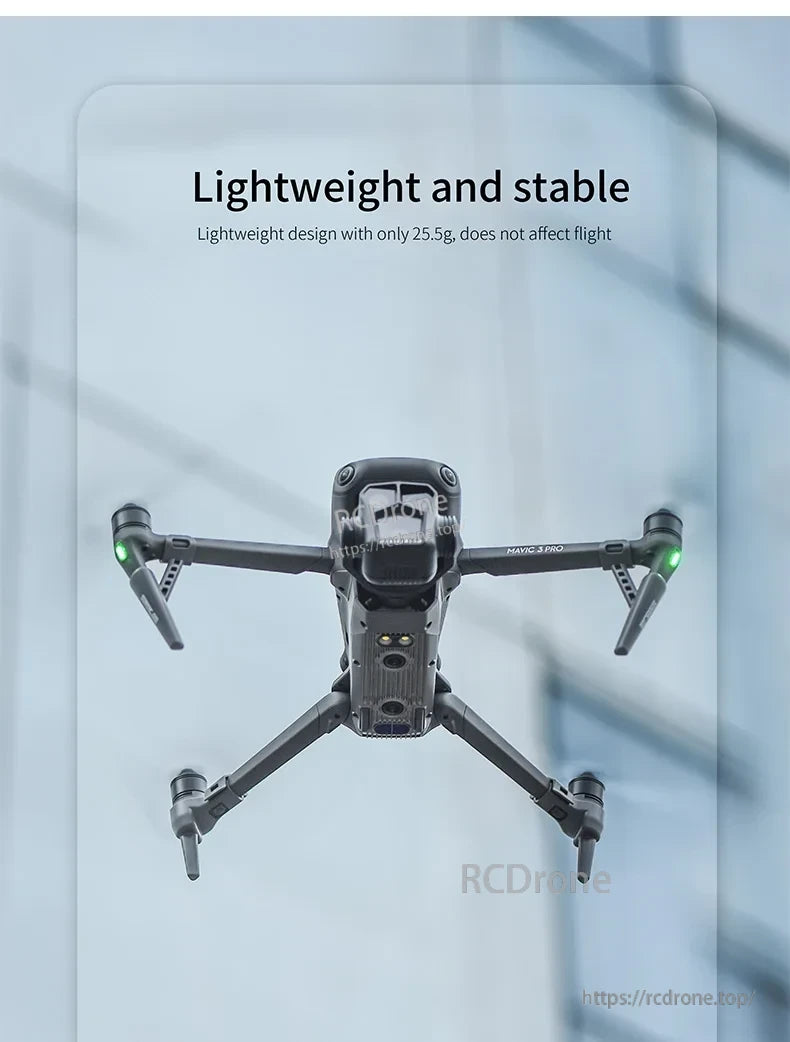 STARTRC Propeller Guard, Ultra-light 25.5g design ensures no impact on flight; compatible with Mavic 3 Pro and its propeller guards.