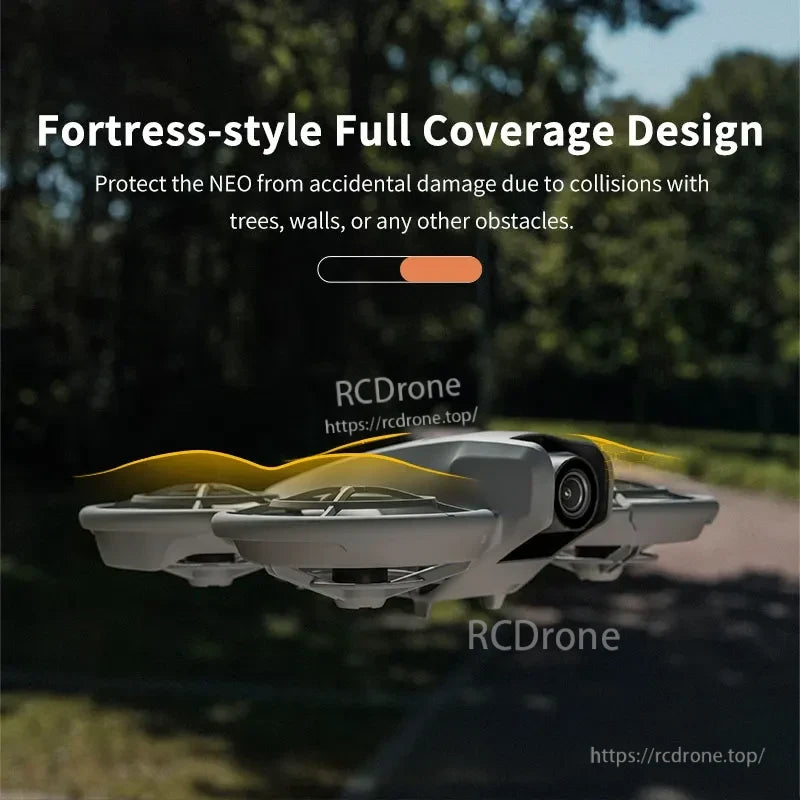 STARTRC Propeller Guard, The fortress-style design fully protects the NEO drone from collisions with trees, walls, and other obstacles.