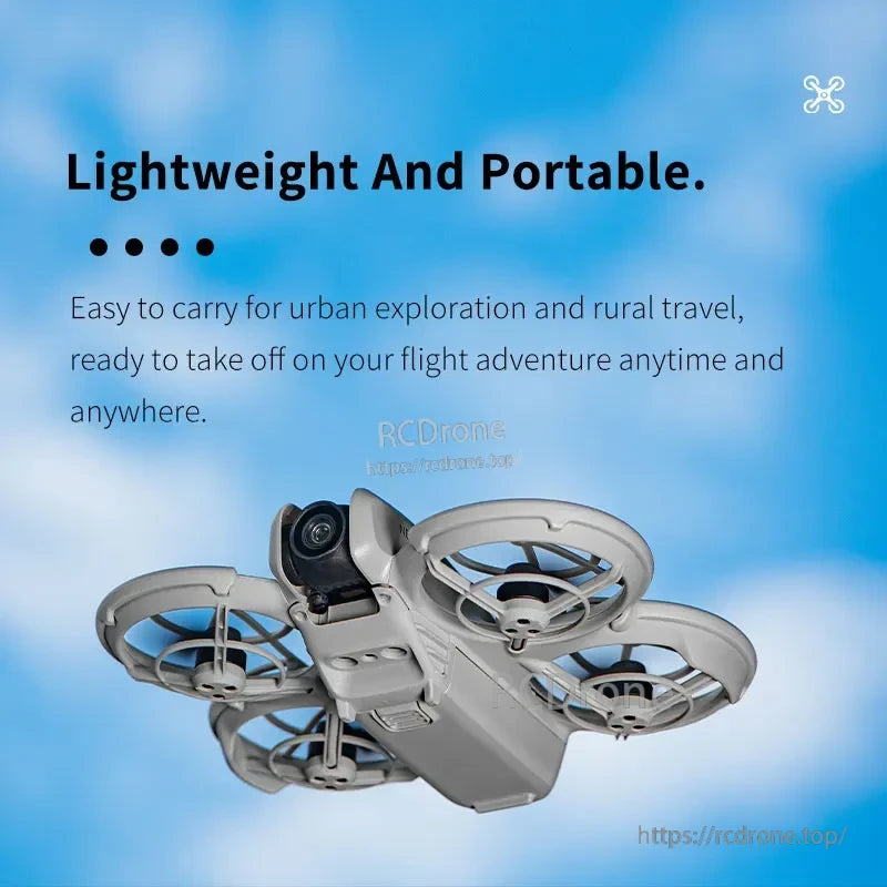 STARTRC Propeller Guard, Lightweight, portable drone perfect for spontaneous flights in urban and rural areas.