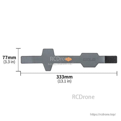 STARTRC Propeller Holder, Gray propeller holder for DJI Air 3S, measuring 333×77mm, weighs 11.7g—durable, lightweight accessory for secure propeller storage and transport.