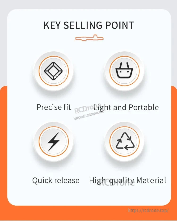 STARTRC Propeller Holder, Lightweight, portable design with precise fit, quick release, and durable materials for reliable performance.