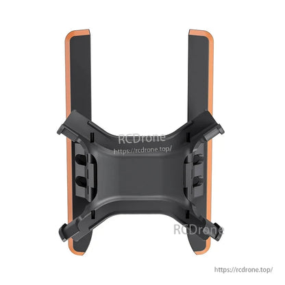 STARTRC Quick Release Landing Gear, STARTRC Avata 2 foldable landing gear raises drone 22mm, features black/orange design, enhances clearance and protection during flights.