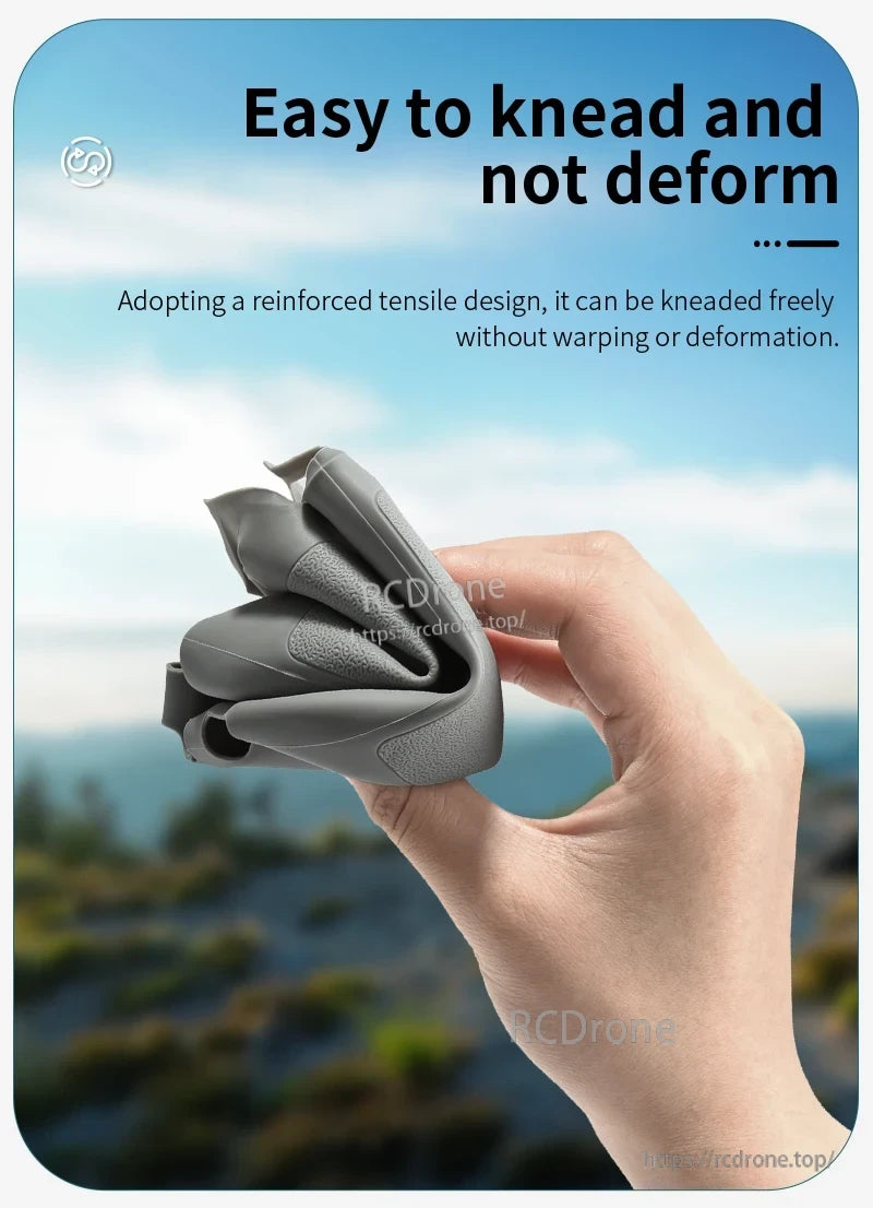 STARTRC RC 2 Silicone Protective Cover, Easy-to-knead silicone cover has a reinforced design for free shaping without warping.