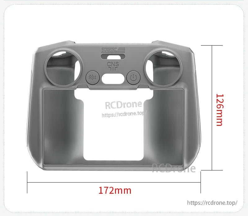 STARTRC RC 2 Silicone Protective Cover Case for DJI RC 2 Remote Controller, Fits Air 3 & Mini 4 Pro, Anti-slip, Shockproof