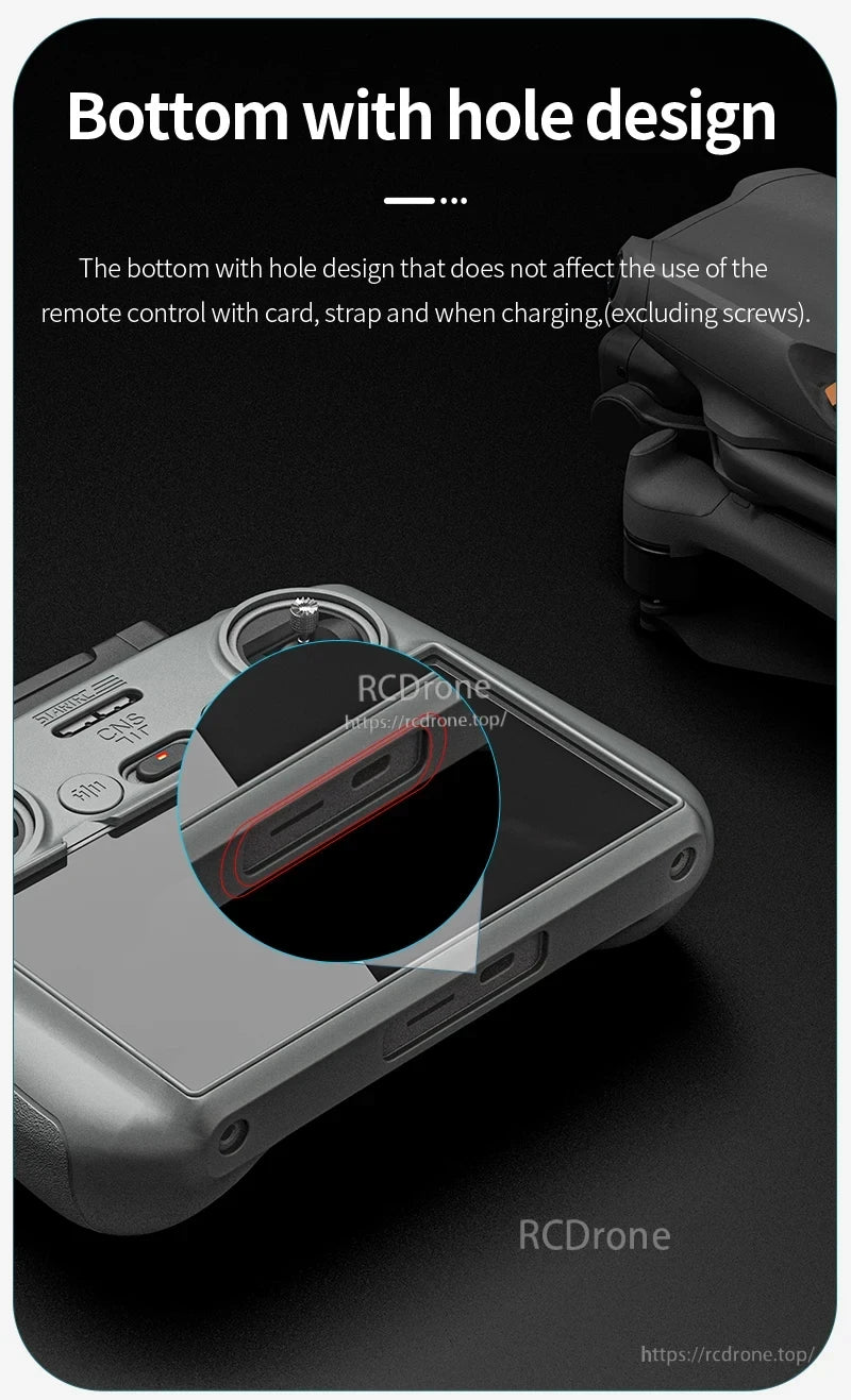 STARTRC RC 2 Silicone Protective Cover, Bottom hole design ensures full functionality during use and charging.