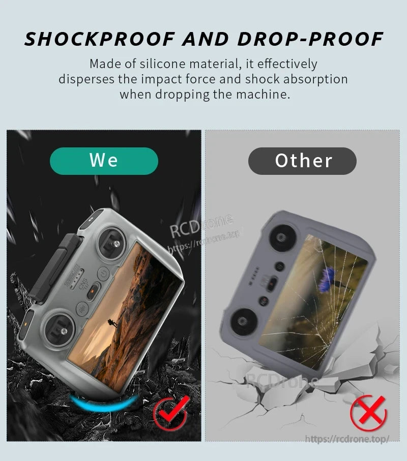 STARTRC RC 2 Silicone Protective Cover, Shockproof and drop-proof made of silicone material, effectively dispersing impact forces.