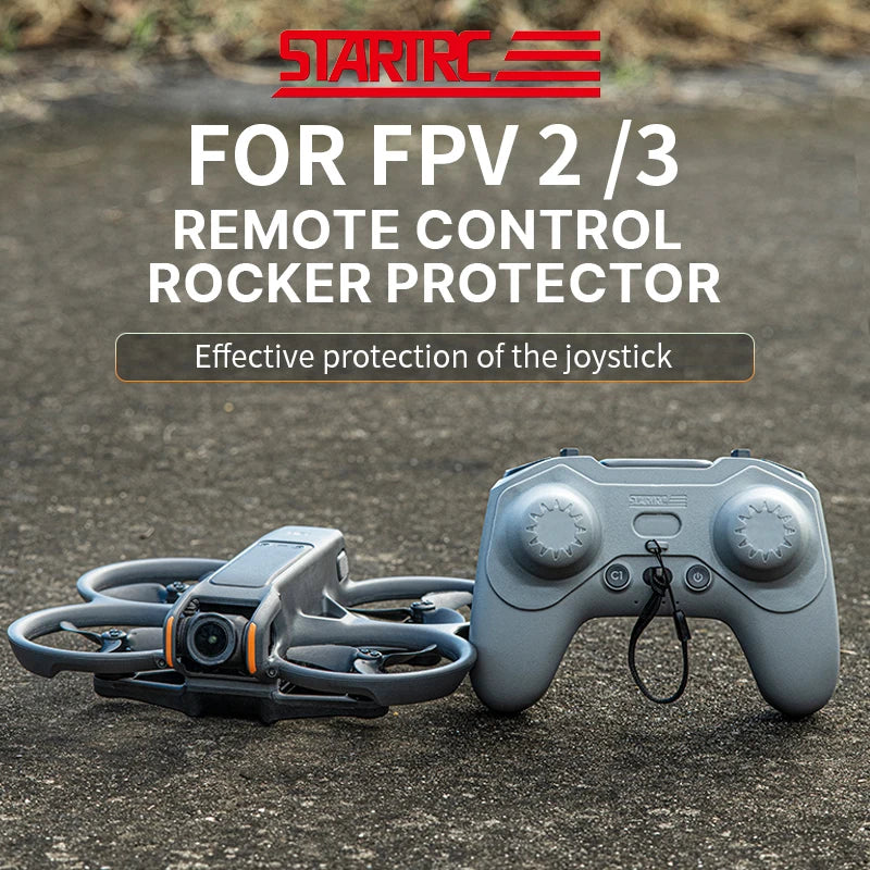 STARTRC Remote Control Joystick Protective Cover, STARTRC FPV 2/3 remote control rocker protector shields joysticks, improving durability and performance during use.