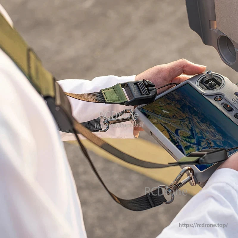 STARTRC Remote Control Lanyard for DJi RC 2/RC/RC Pro – Double‑Ended Quick‑Release Neck Strap, Adjustable 80–140 cm