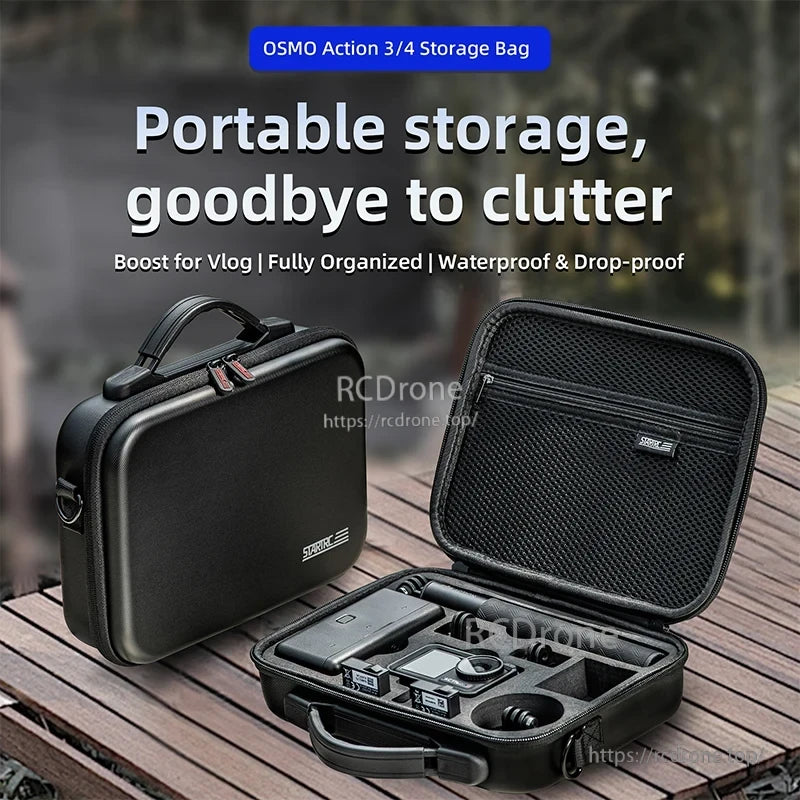 STARTRC Shoulder Bag, Waterproof, organized portable storage for OSMO Action 3/4