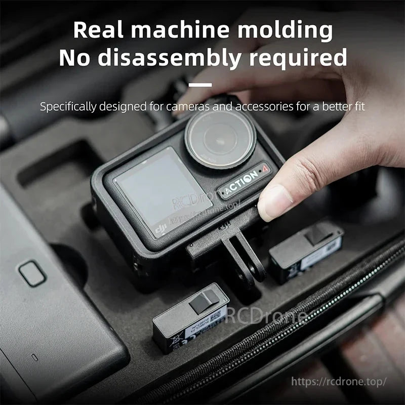 STARTRC Shoulder Bag, Real machine molding, no disassembly; designed for cameras and accessories with a perfect fit.