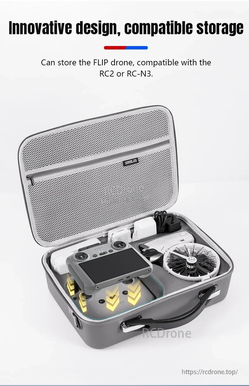STARTRC Shoulder Bag, Innovative design storage for FLIP drone, compatible with RC2 or RC-N3.