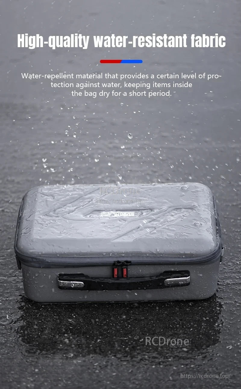 STARTRC Shoulder Bag, Water-resistant fabric protects contents from moisture during light rain.