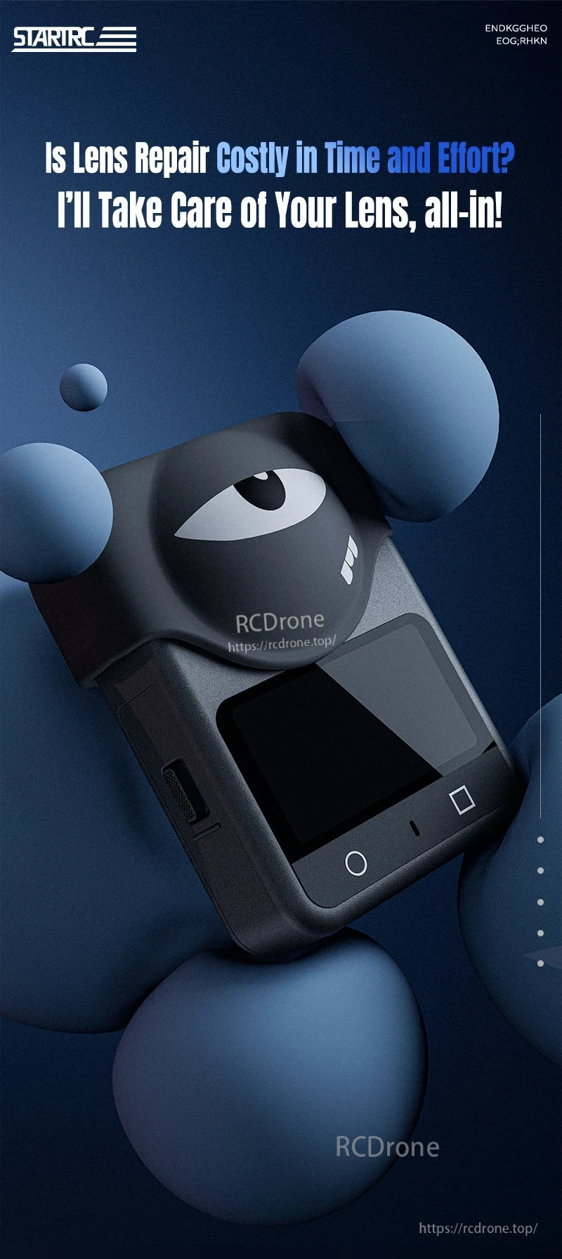 STARTRC Silicone Lens Guard protects camera lenses with a durable, all-in-one repair and protection solution.