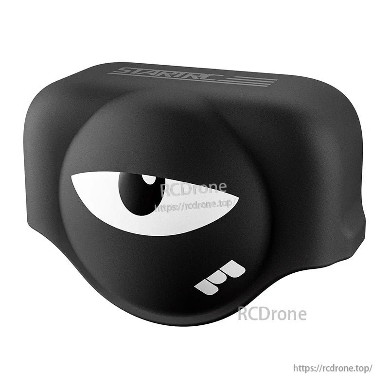 The STARTRC Silicone Lens Guard is a dedicated silicone lens cap for the DJI Osmo 360 panoramic camera.