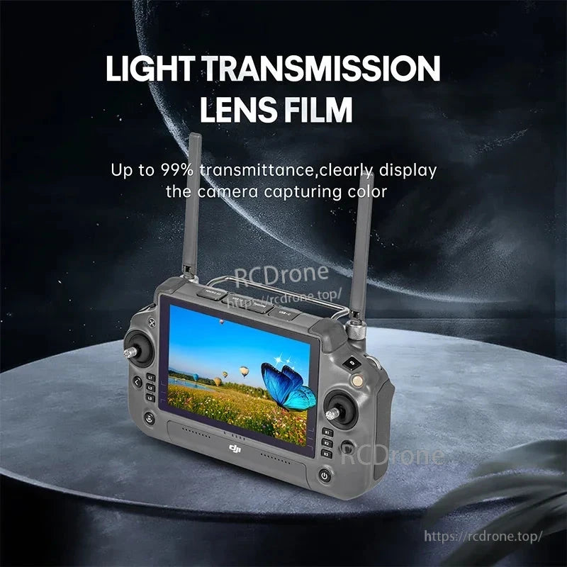 Light transmission lens film, up to 99% transmittance, clearly displays camera colors.