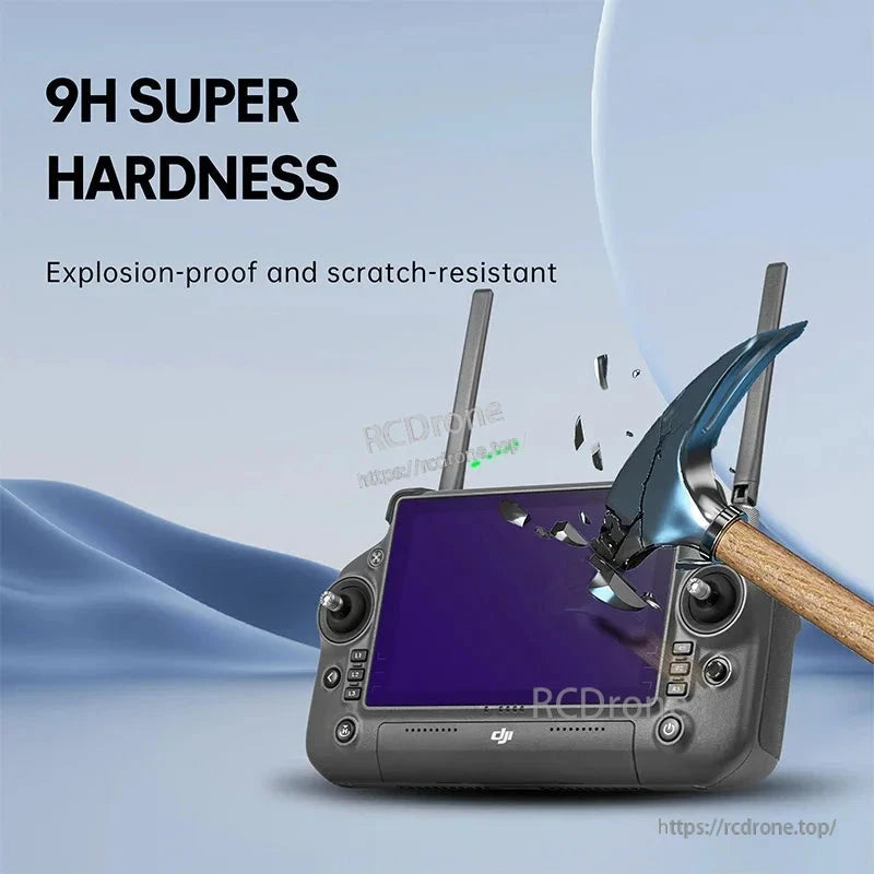 9H hardness, explosion-proof, scratch-resistant screen protector for DJI RC Plus