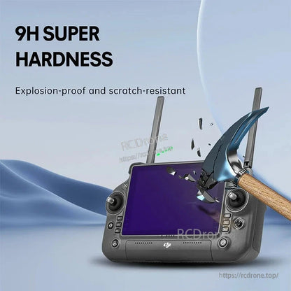 9H hardness, explosion-proof, scratch-resistant screen protector for DJI RC Plus