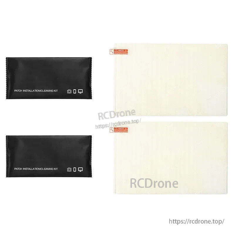 Protect DJI RC Plus screen with tempered glass film for eye protection and 9H scratch resistance.