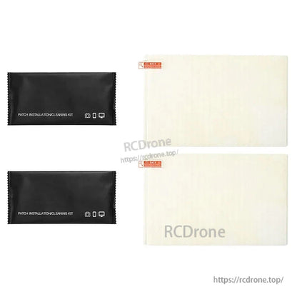Protect DJI RC Plus screen with tempered glass film for eye protection and 9H scratch resistance.