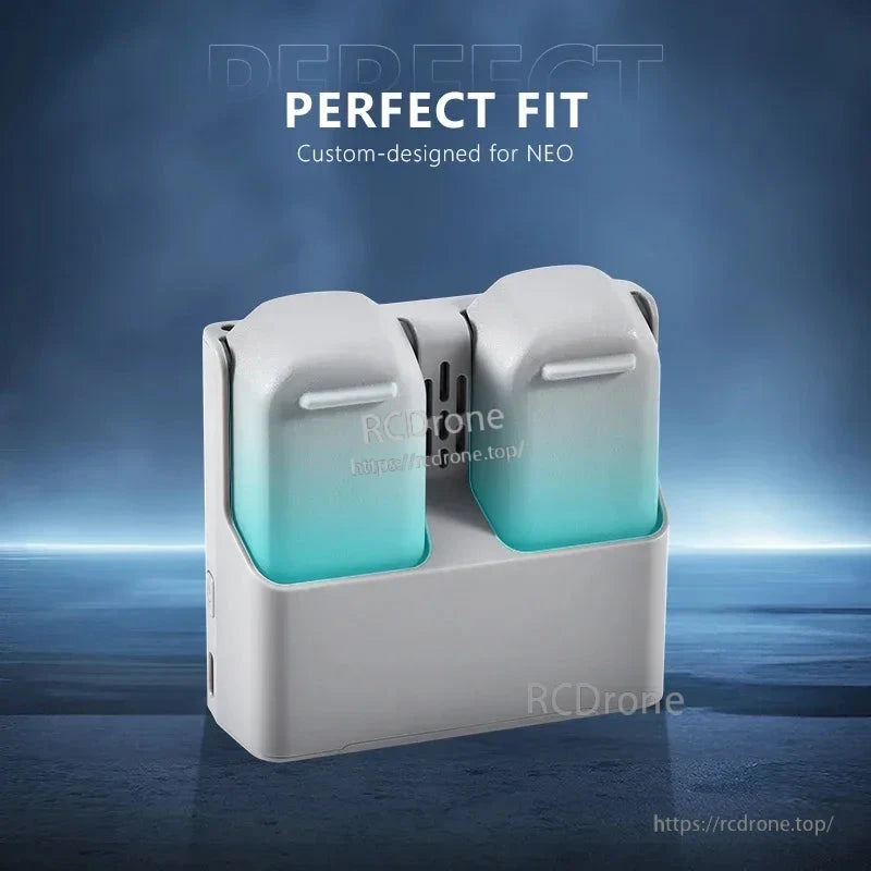 STARTRC StartRC Two-Ways Battery Charger, Perfect fit custom-designed for NEO dual battery charger with Type-C fast charging.