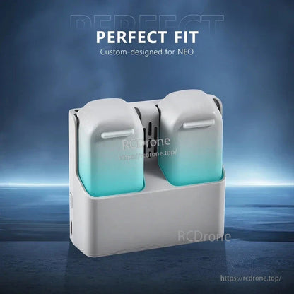 STARTRC StartRC Two-Ways Battery Charger, Perfect fit custom-designed for NEO dual battery charger with Type-C fast charging.