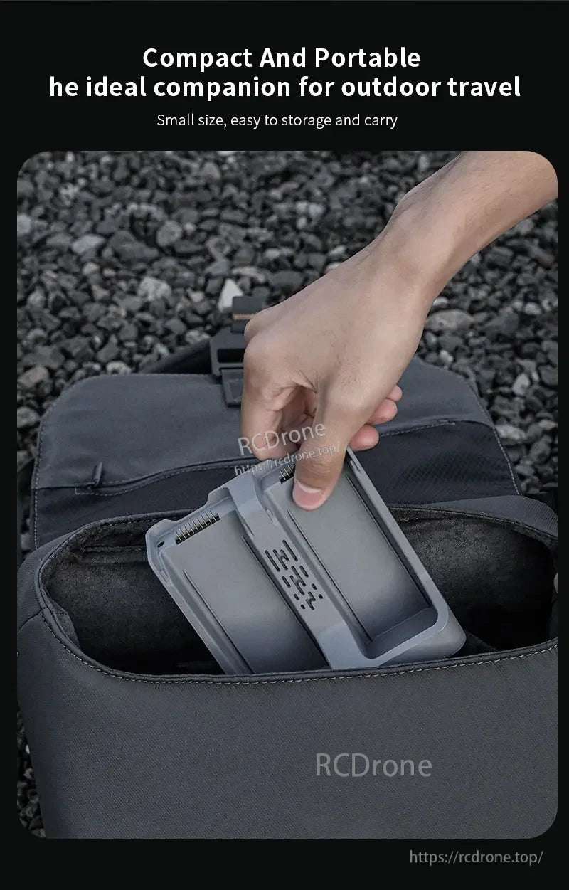 STARTRC Two‑Way Battery Charger, Compact, lightweight charger perfect for outdoor travel—small, easy to carry and store.