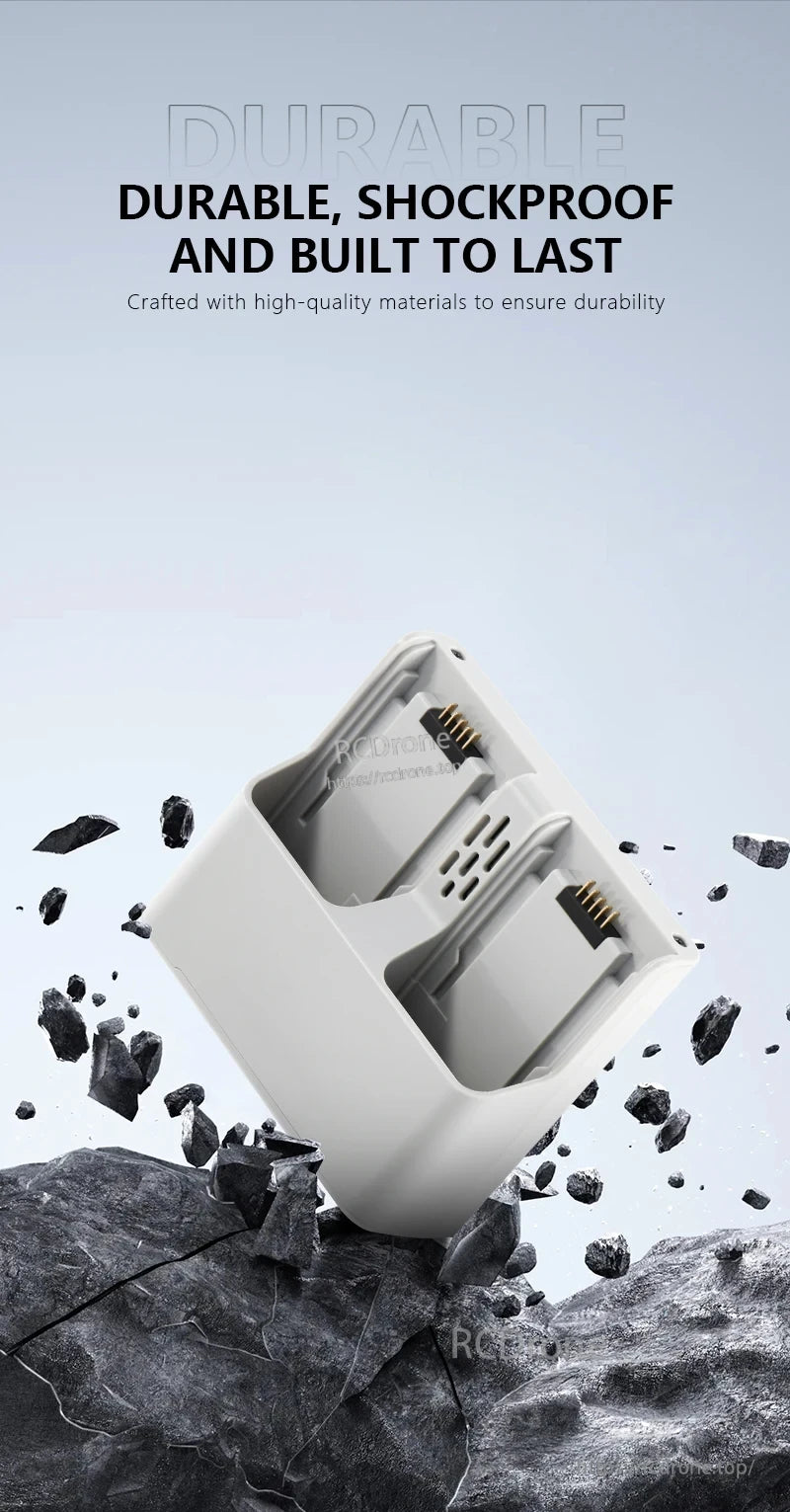 STARTRC StartRC Two-Ways Battery Charger, Durable, shockproof charger built to last with high-quality materials for reliable use