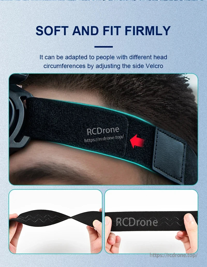 STARTRC Universal Magnetic Head Strap, Adjustable magnetic head strap for comfort and customization.