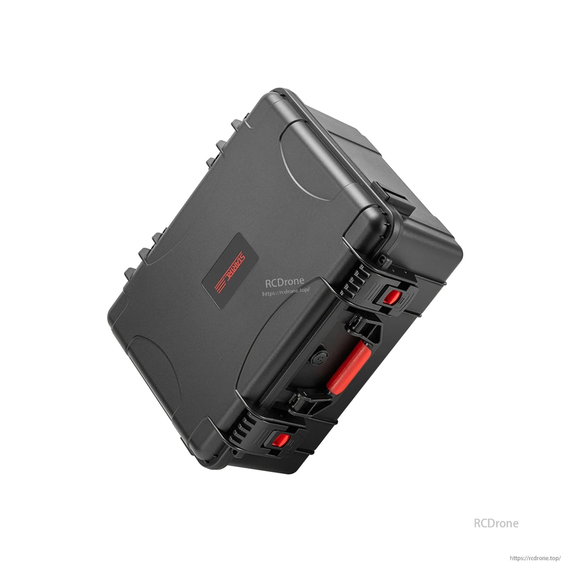 STARTRC Waterproof Hard Case closed, with reinforced corners, dual latches and carry handle