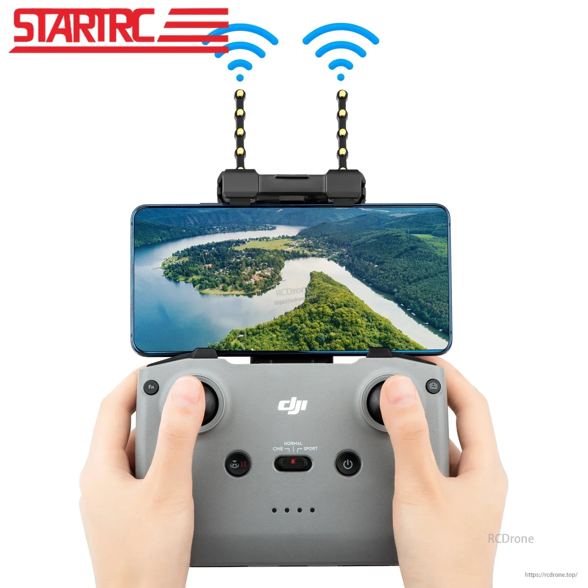 STARTRC Yagi-Uda Antenna, The Startrc Yagi-Uda Antenna Signal Booster enhances drone performance and range by boosting 5.8GHz signals.