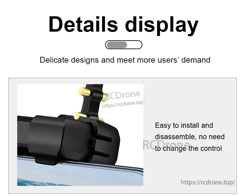 STARTRC Yagi-Uda Antenna, Delicate design, easy install and disassemble, no control change needed.