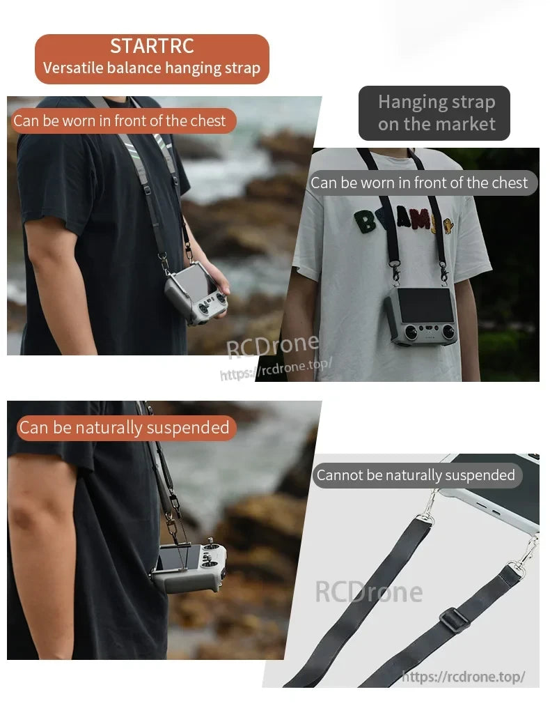 STARTRC Self-balancing Hanging Strap, STARTRC balance strap: wearable front, naturally suspended, superior to market alternatives.