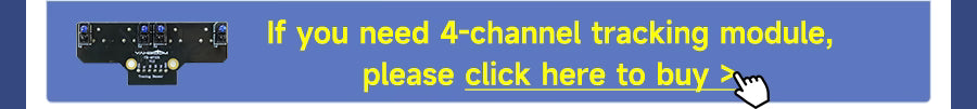Banner link offering optional 4-channel tracking module purchase