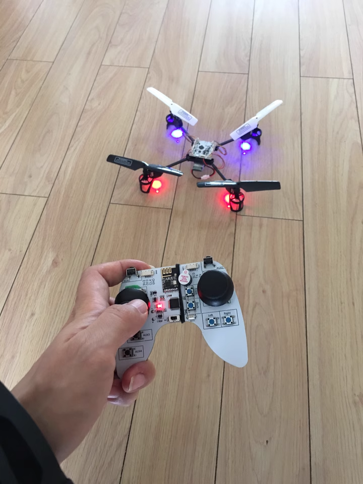 STM32 drone kit for student electronic R&D competitions, programmable in C and open source.