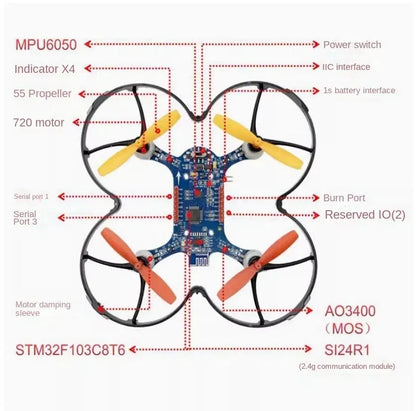 STM32 Drone Programming From Scratch - Open Source Programming Bluebird DIY Quadcopter Kit