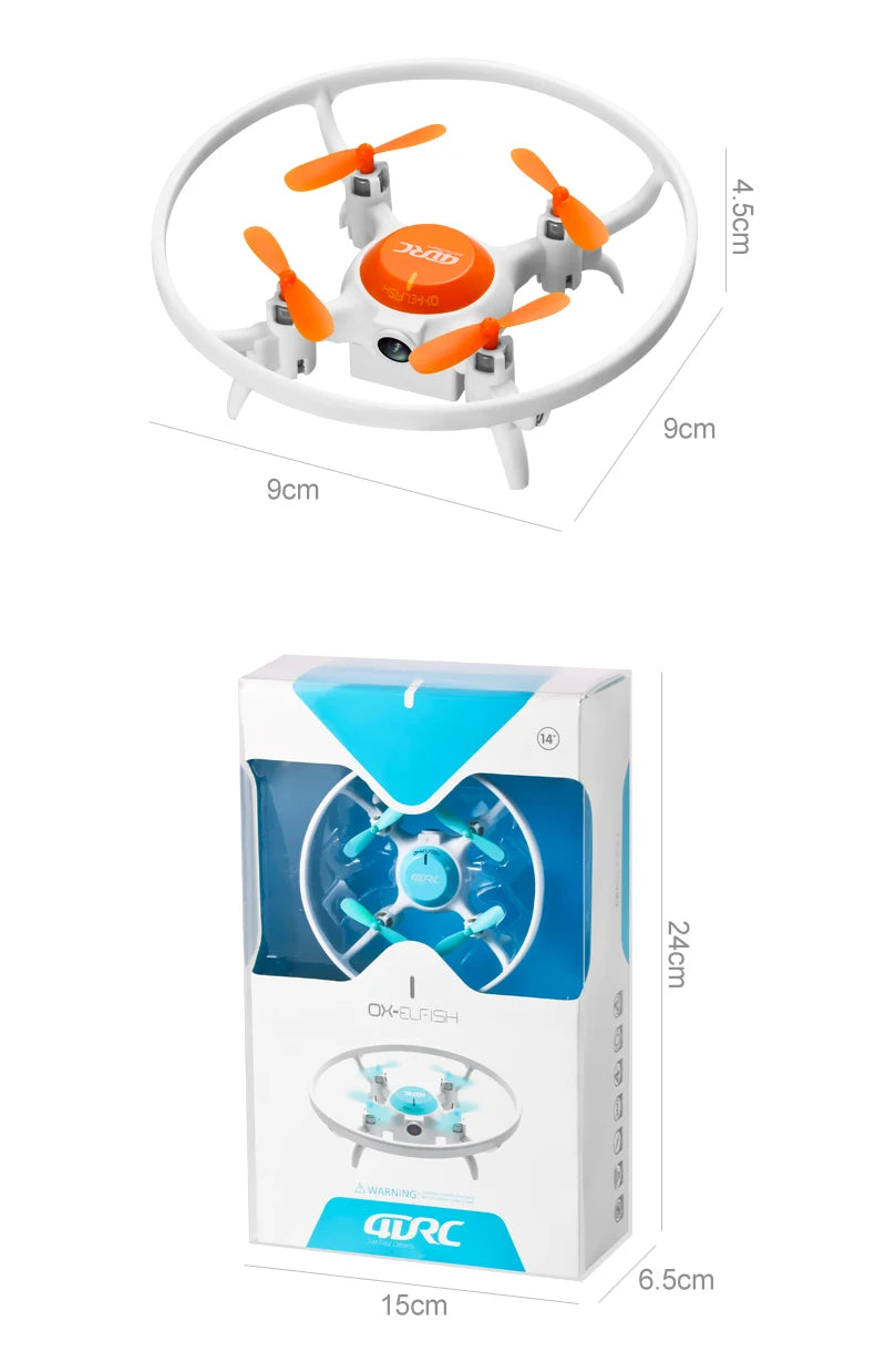 4DRC V5 Mini Drone, - six-axis gyroscope, smooth