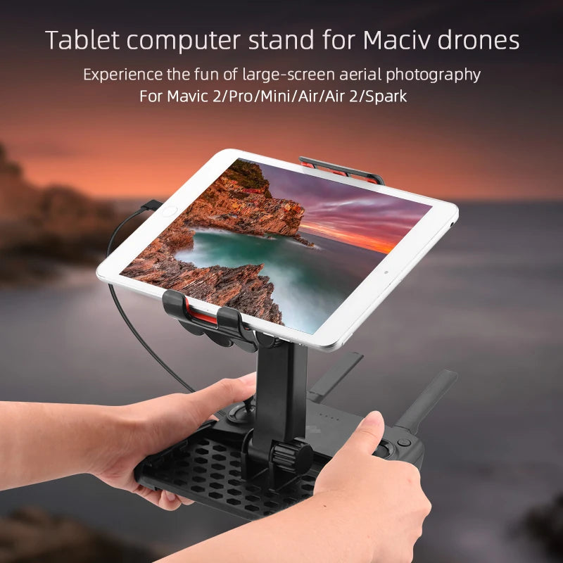 Tablet Phone Bracket Mount Holder, tablet computer stand for Maciv drones Enjoy the fun of large-screen aerial photography For Ma