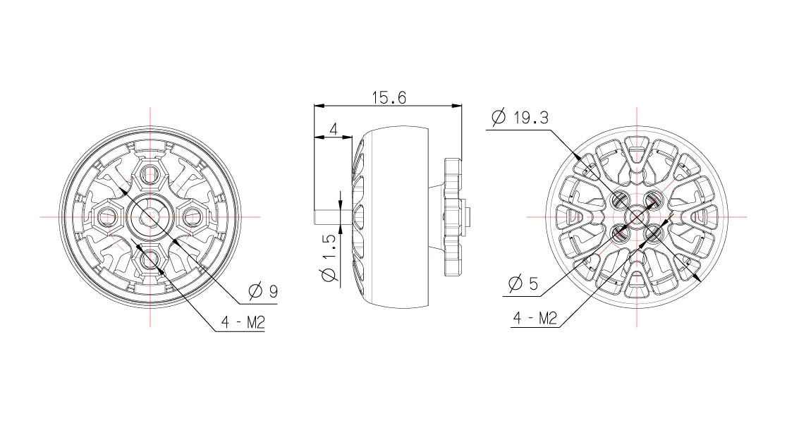 SpeedyBee 1404 4500KV Motor for Flex25 Cinewhoop 7 SpeedyBee 1404 4500KV Motor, Power (60s) 250W Idle Current 8V/0.5A Maximum Current 1