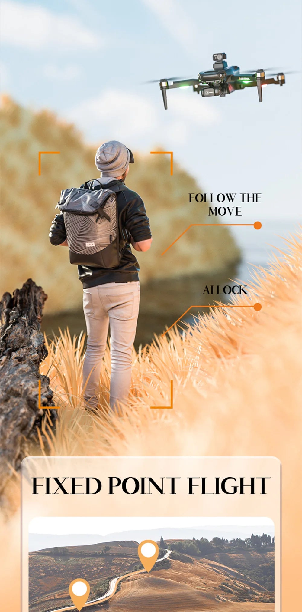 X38 PRO Drone - GPS 8K HD Professional Aerial 3-Axis Gimbal Brushless Obstacle Avoidance Drone Brushless Quadcopter RC Drone Toy Professional Camera Drone 17 X38 PRO Drone, GPS 8K HD Professional Aerial 3-