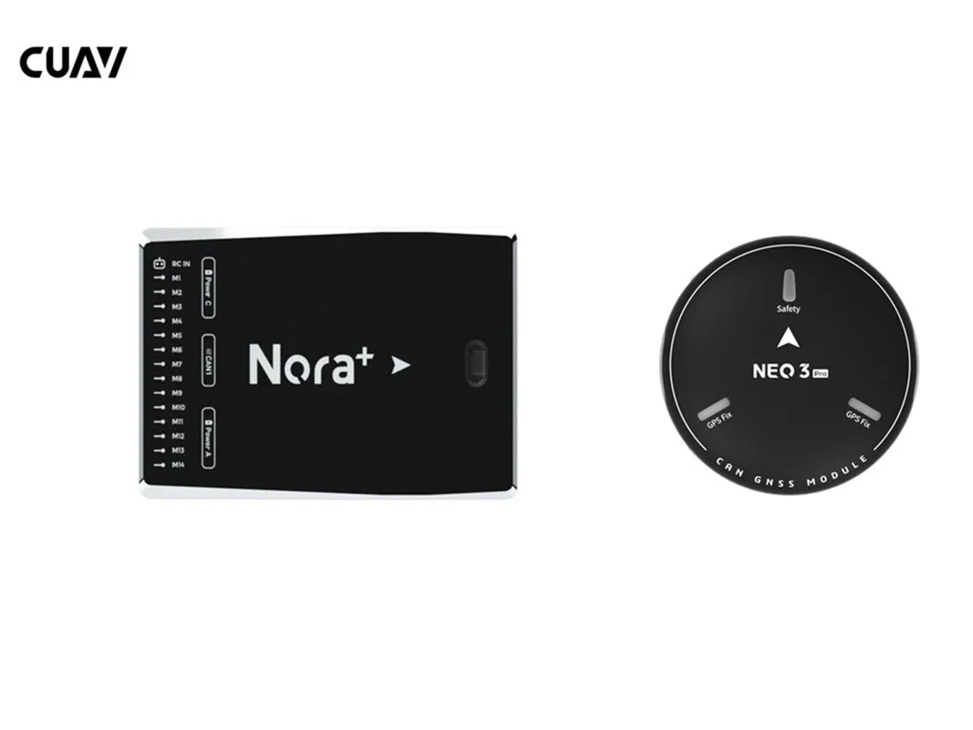 CUAV New Open Source Nora+ Flight Controller NEO 3 Pro M9N CAN GPS APM PX4 Pixhawk FPV RC Drone Quadcopter Integrated Autopilot 24 Nora+ Features: 1 -Classic side interface design 2 -Built