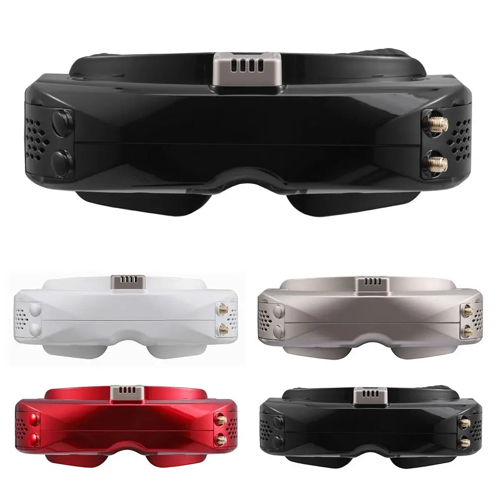 SKYZONE SKY04X V2 FPV Goggles - OLED 5.8GHz 48CH Receiver 1280X960 Display FPV Goggles Support DVR With Head Tracker Fan For RC Racing Drone 17 SKYZONE SKY04X V2 FPV Goggle, the new designed optics have focos adjustment feature and 46 degree Field of view .